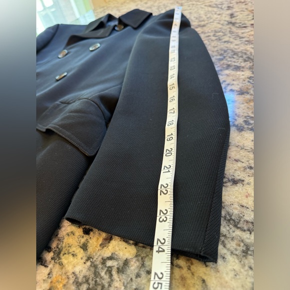 Vintage 60s CECIL GEE of London Men's Mod Coat Pure New Wool 1960s Mens Peacoat - Picture 10 of 11